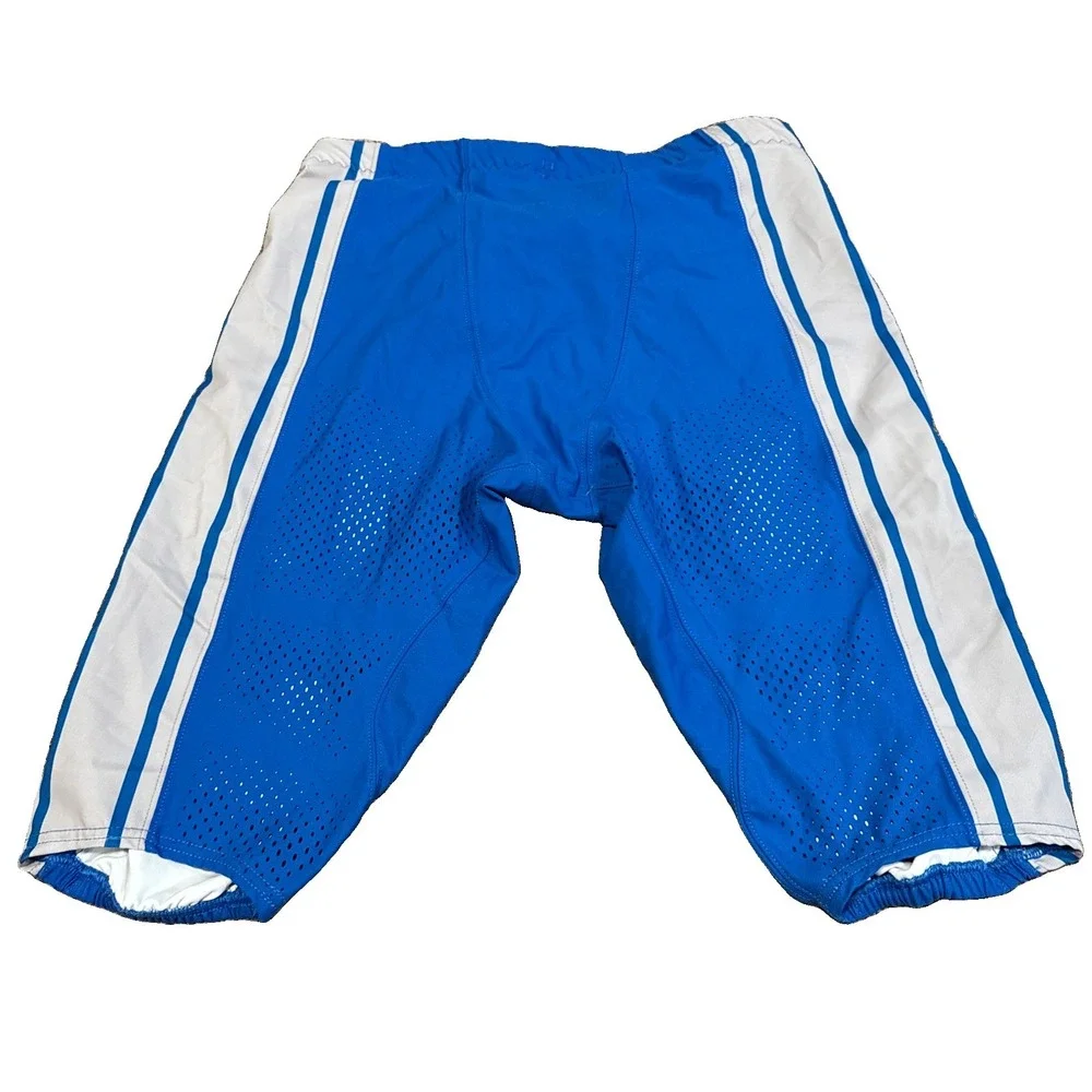 2023 Detroit Lions NFL Game Issued Worn Blue Pants Nike DRI-FIT Size 40
